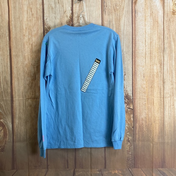 ➡️Fortnite Chug Life Blue Long Sleeve Tee Size XS and Small - Picture 5 of 8